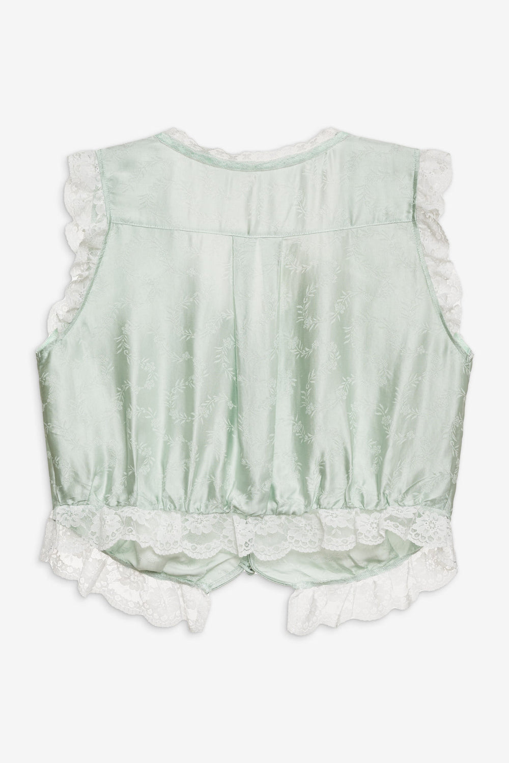 Mint Twist Jacquard Top Mint