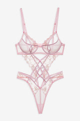 Dainty Daphne Teddy Pink