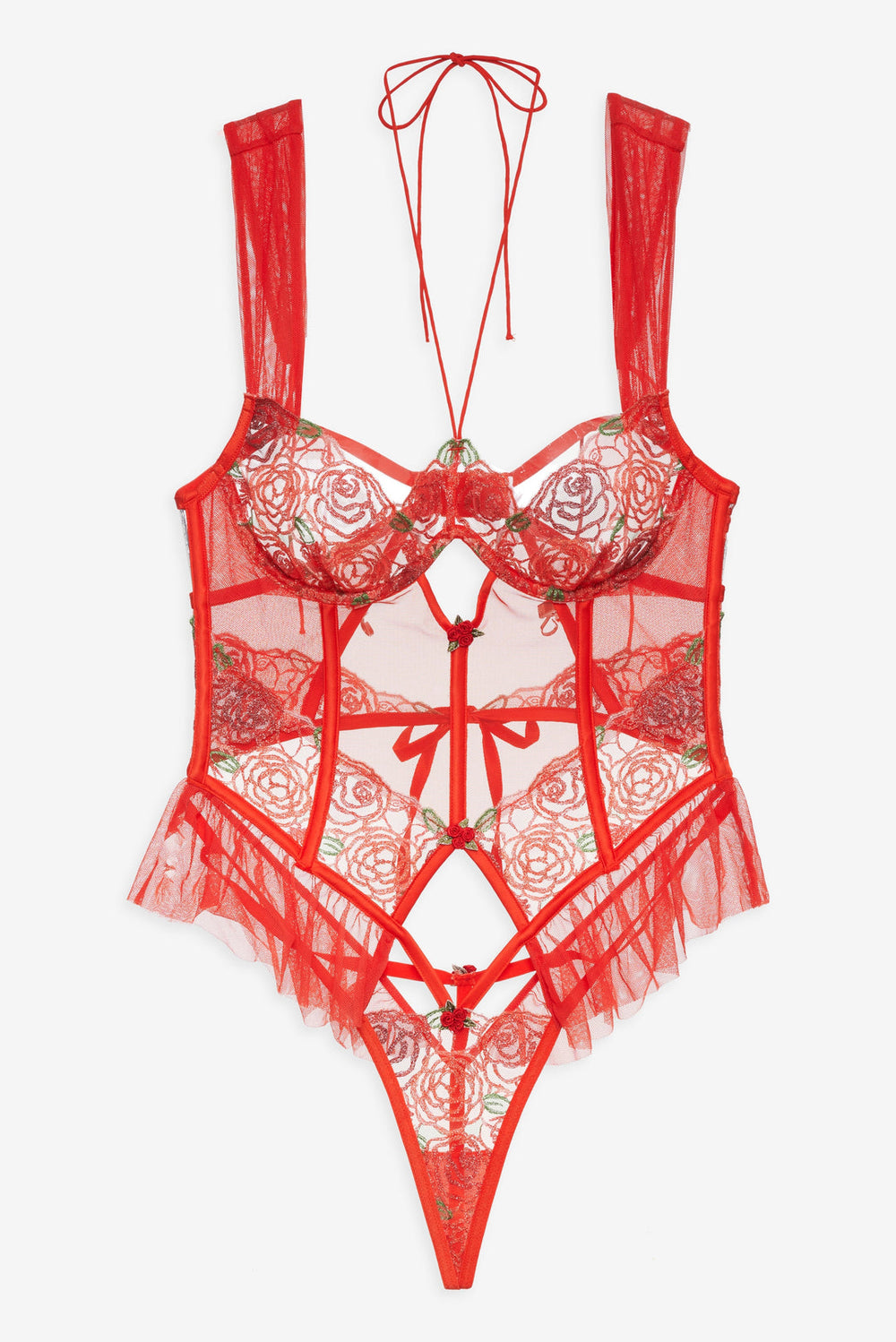 Gene Bodysuit Red