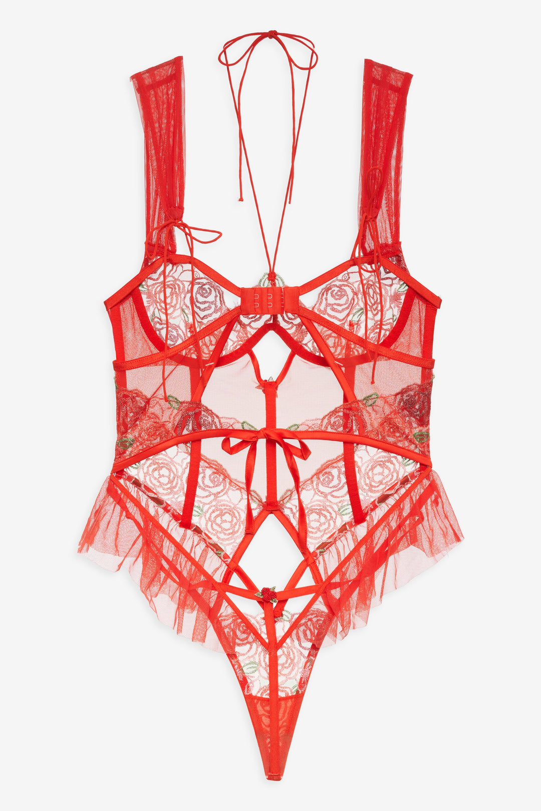 Gene Bodysuit Red