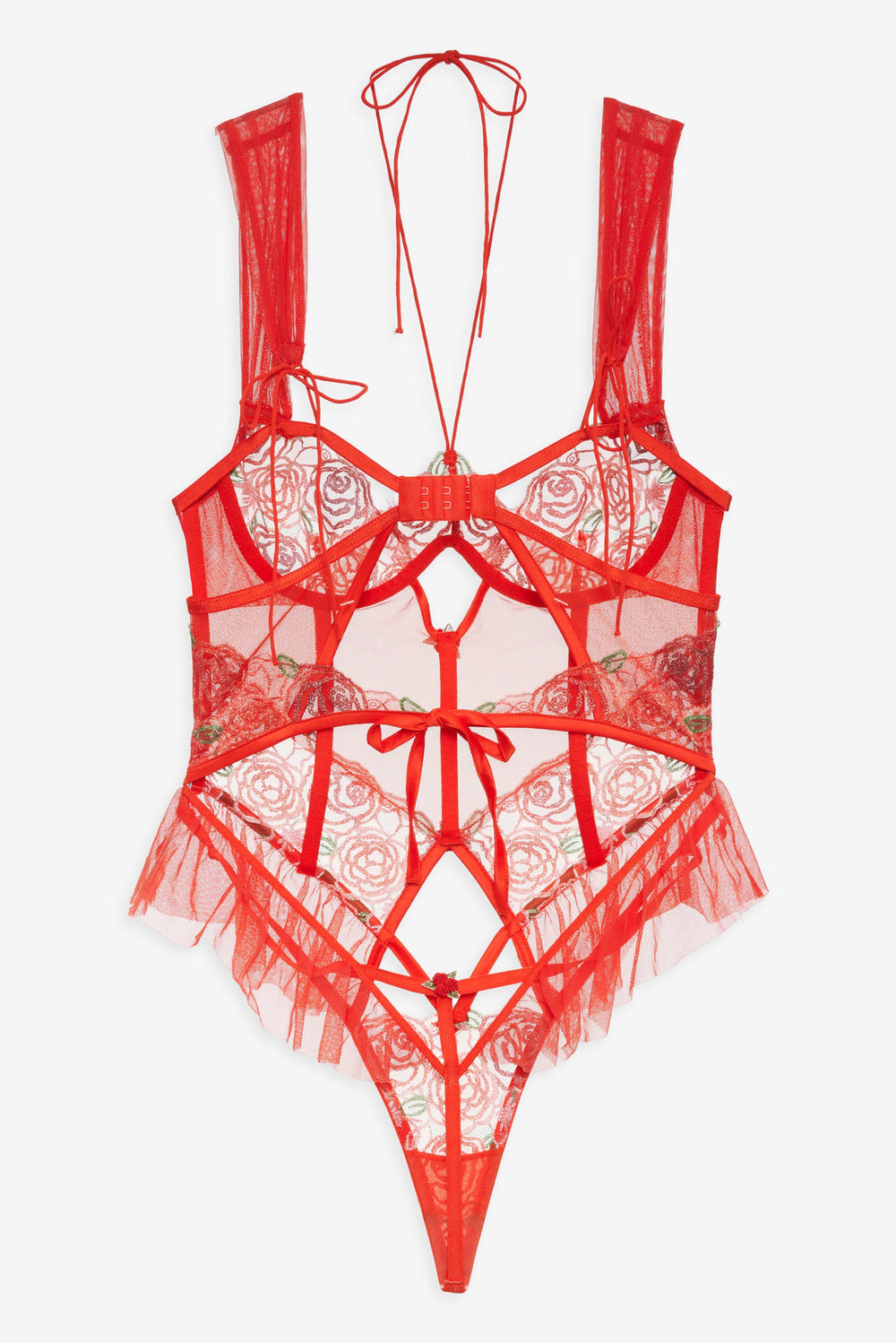 Gene Bodysuit Red