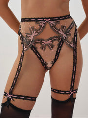 Love Letters Garter Belt Black