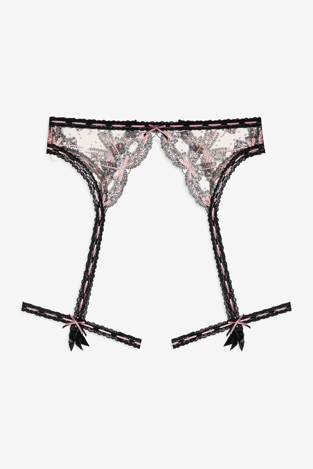 Love Letters Garter Belt Black