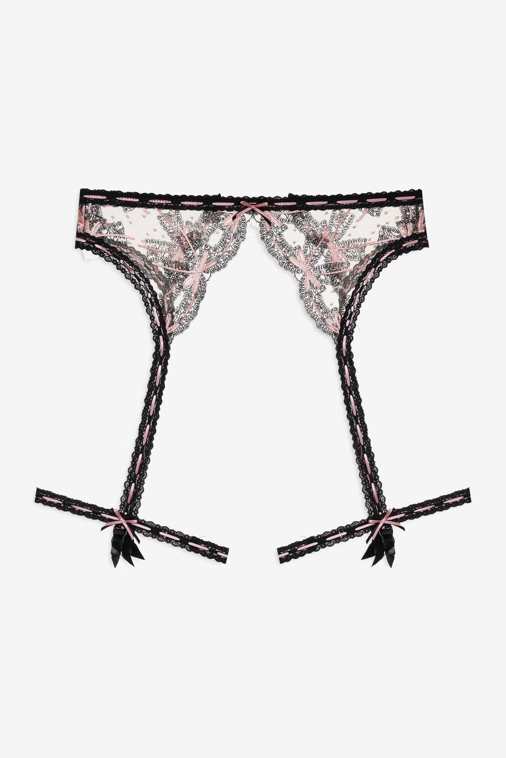 Love Letters Garter Belt Black
