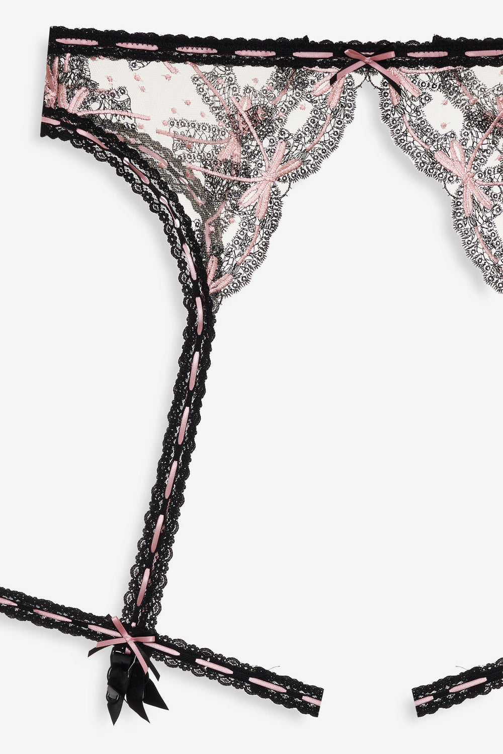 Love Letters Garter Belt Black