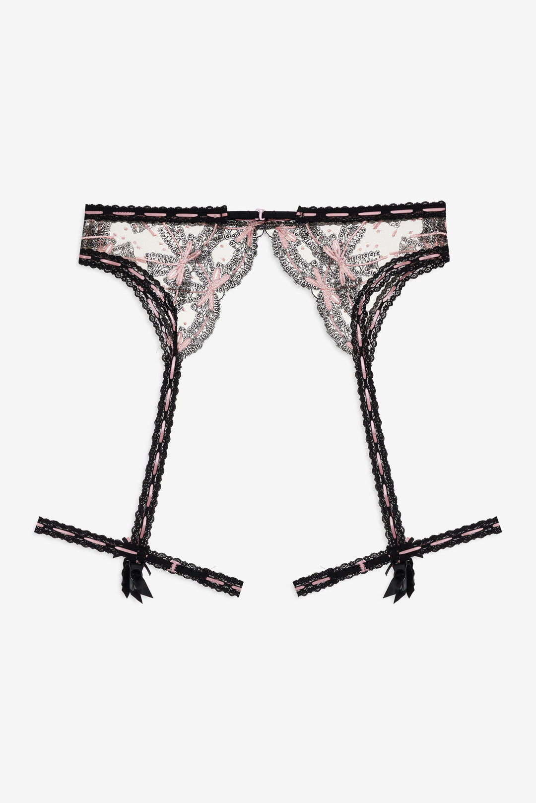 Love Letters Garter Belt Black