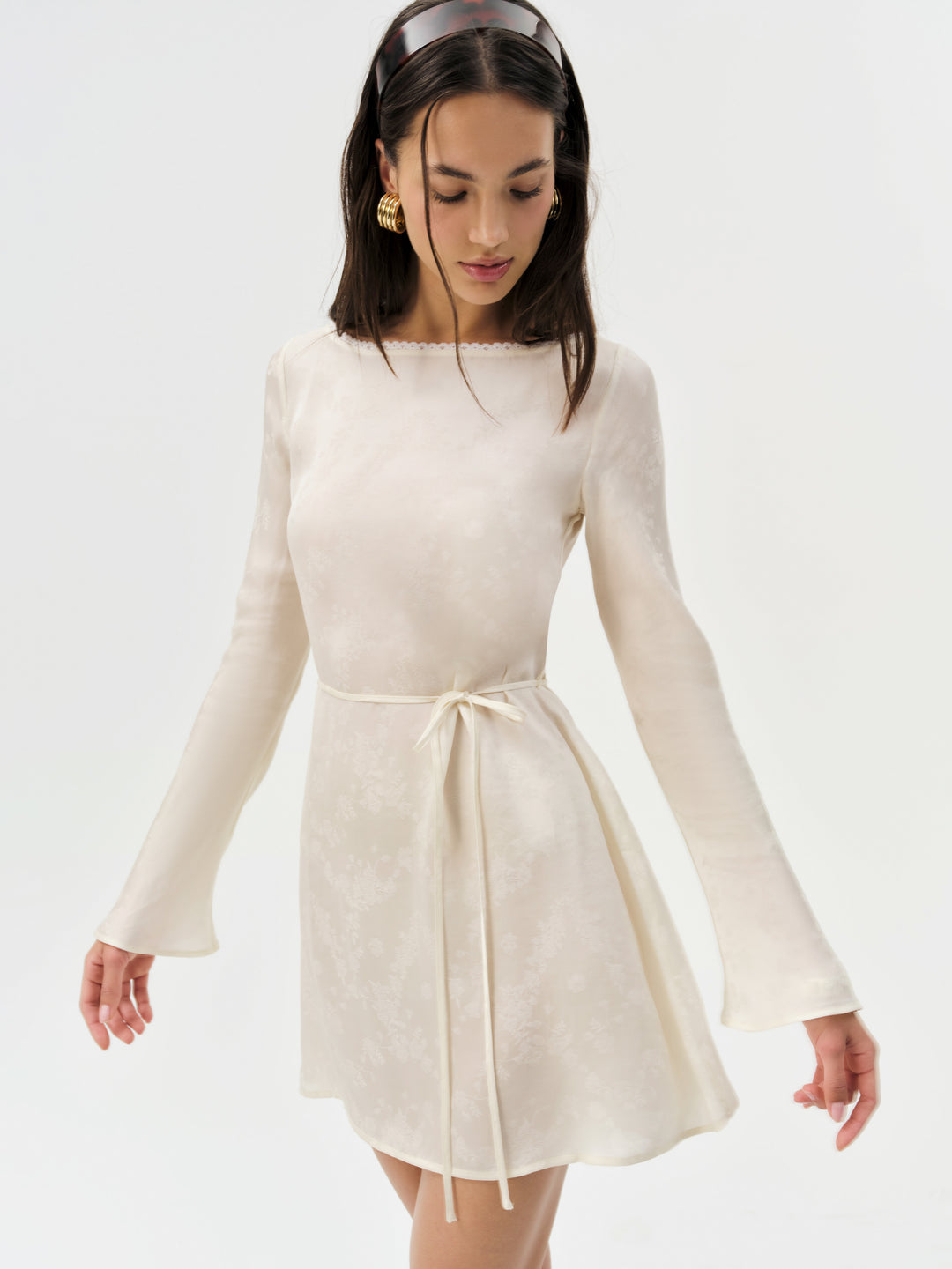 Madalie Mini Dress Cream