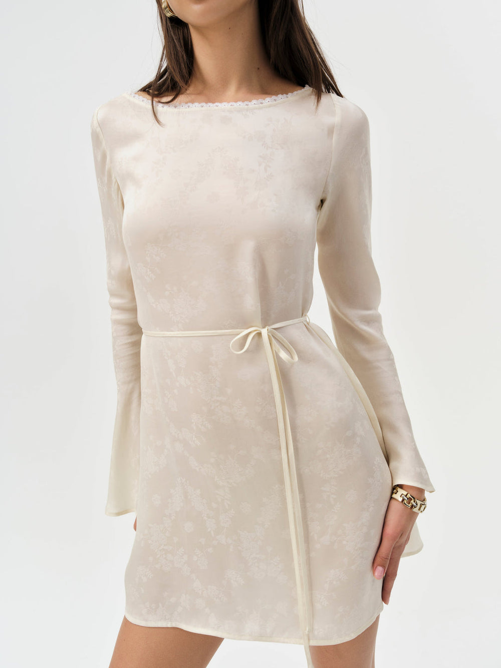 Madalie Mini Dress Cream
