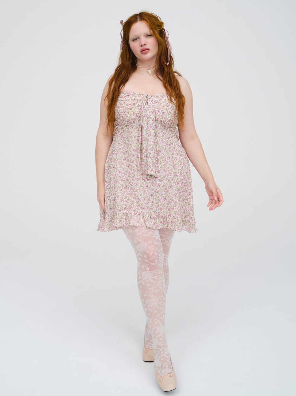 Teagan Mini Dress White