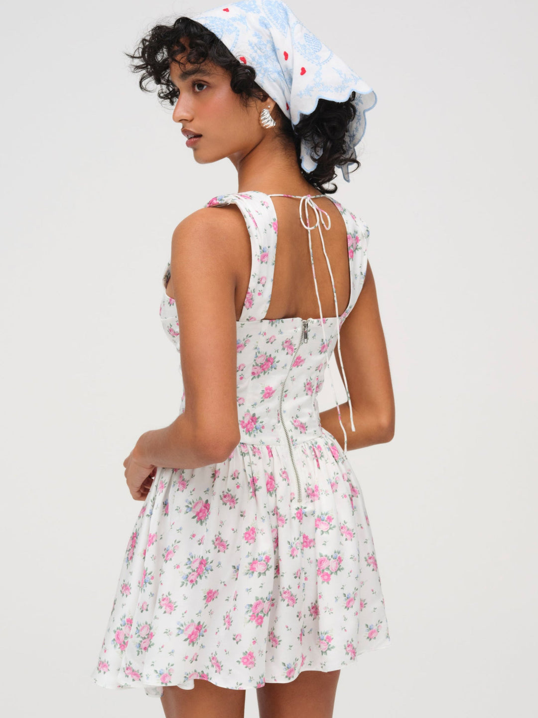 August Mini Dress White