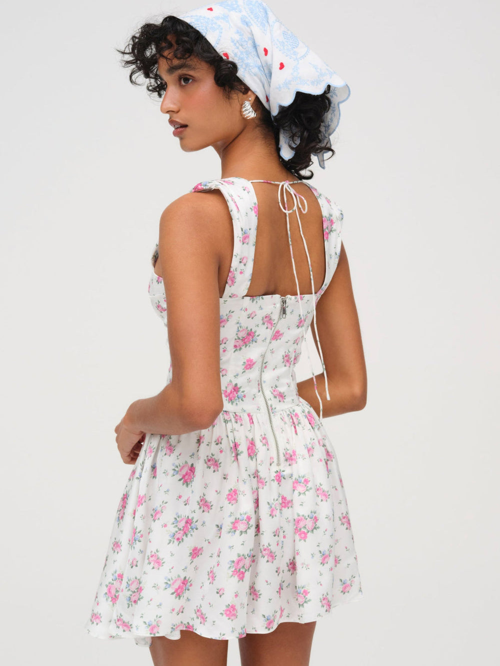 August Mini Dress White