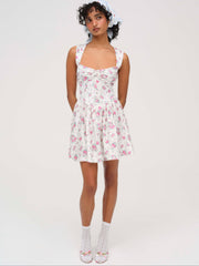 August Mini Dress White