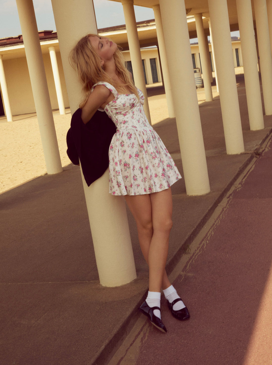 August Mini Dress White