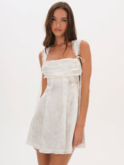Holland Mini Dress White