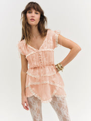 Ciara Mini Dress Bisque