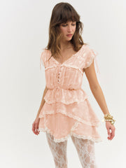 Ciara Mini Dress Bisque