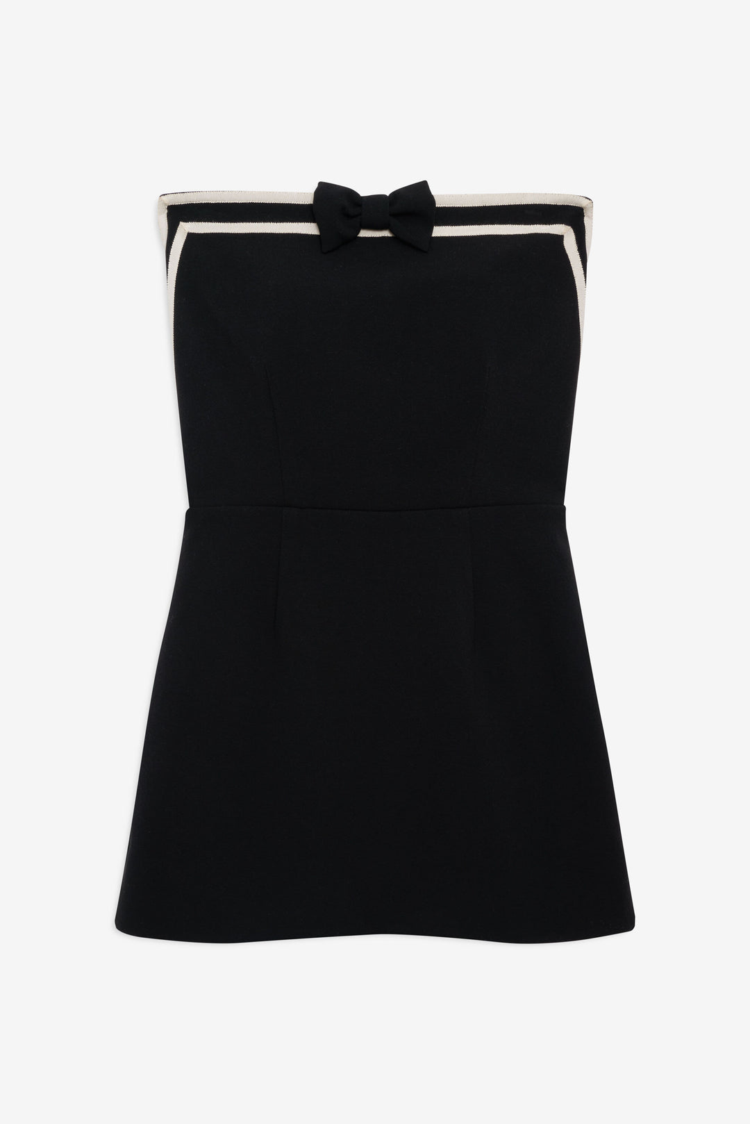 Josie Strapless Mini Dress Black