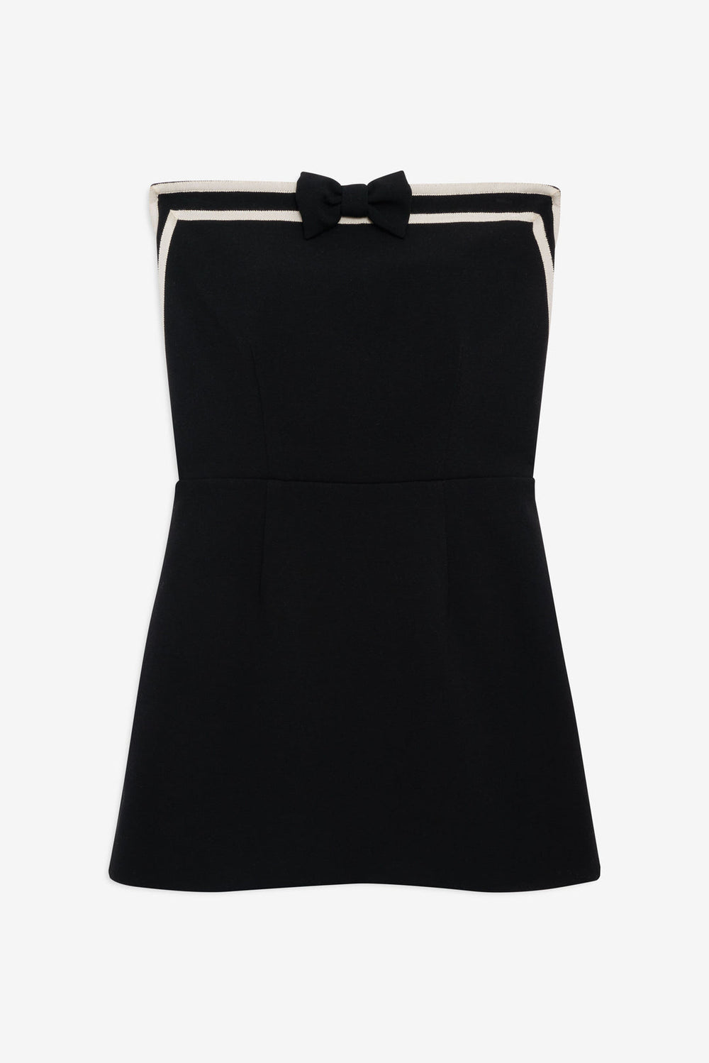 Josie Strapless Mini Dress Black