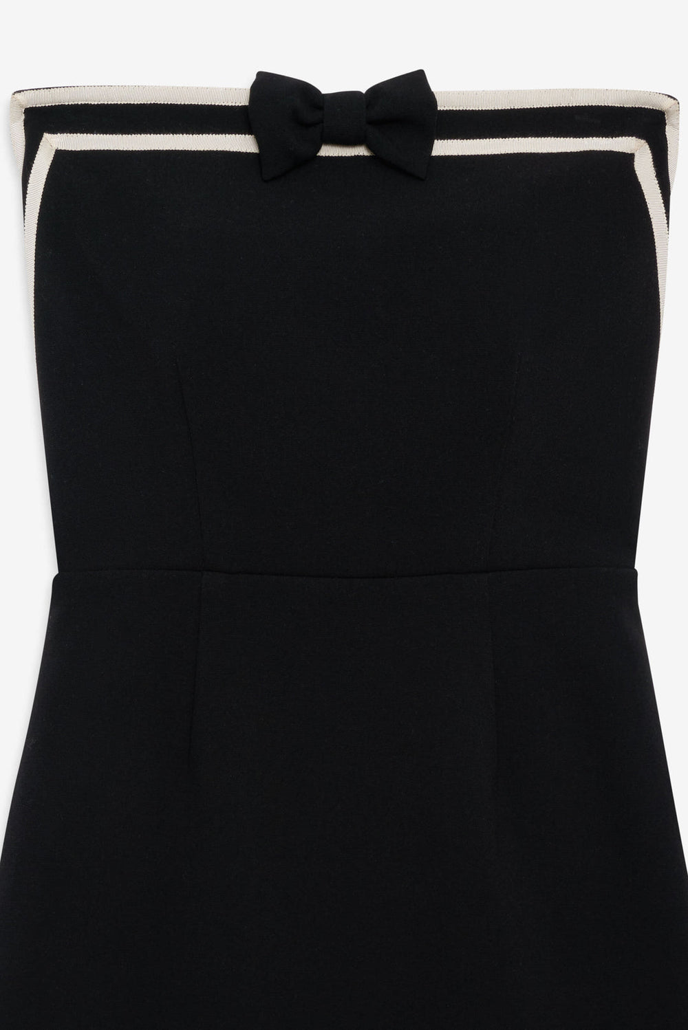 Josie Strapless Mini Dress Black