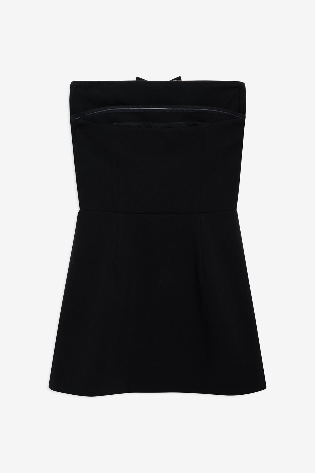 Josie Strapless Mini Dress Black