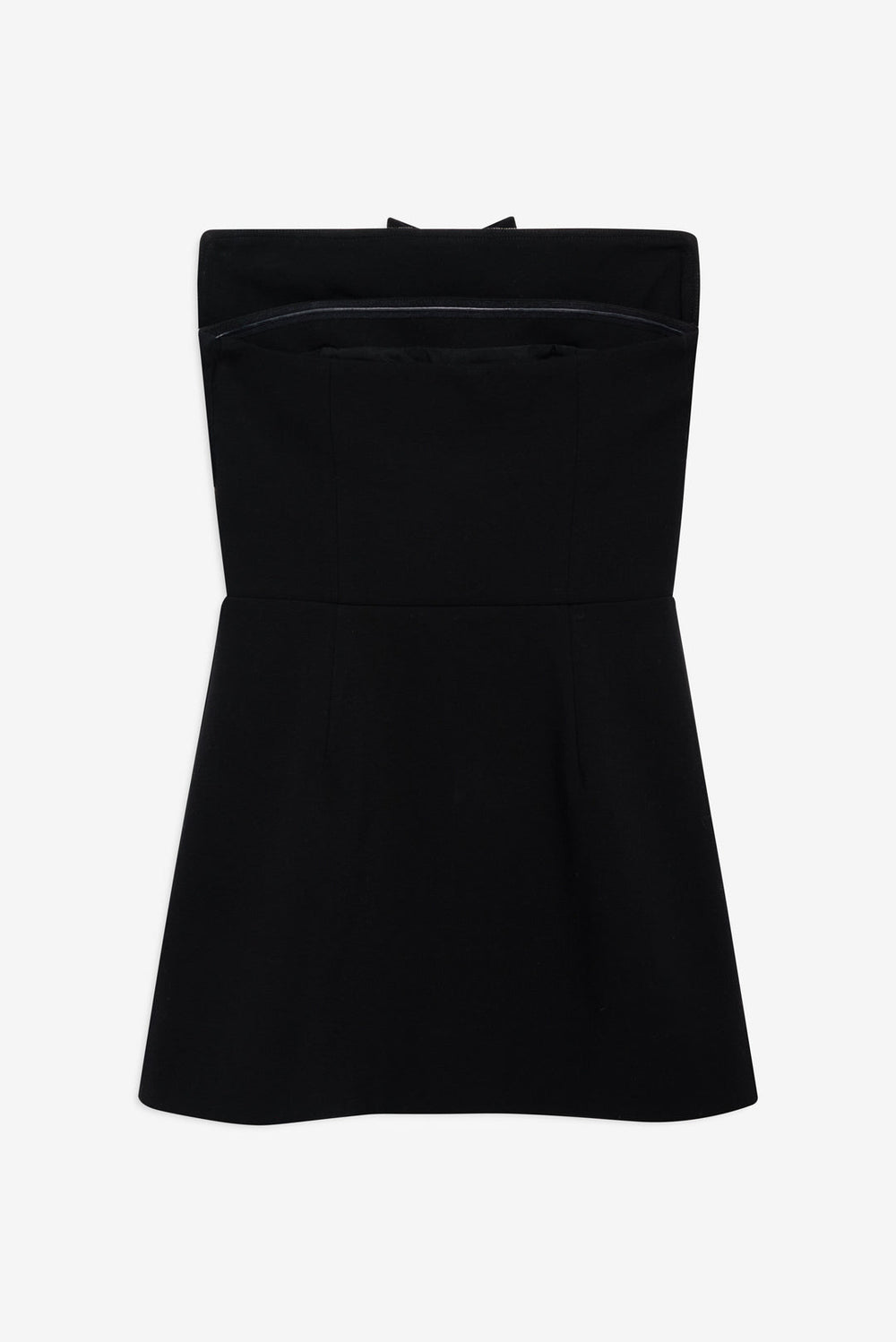 Josie Strapless Mini Dress Black