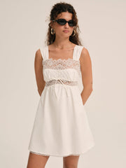 Marion Mini Dress White