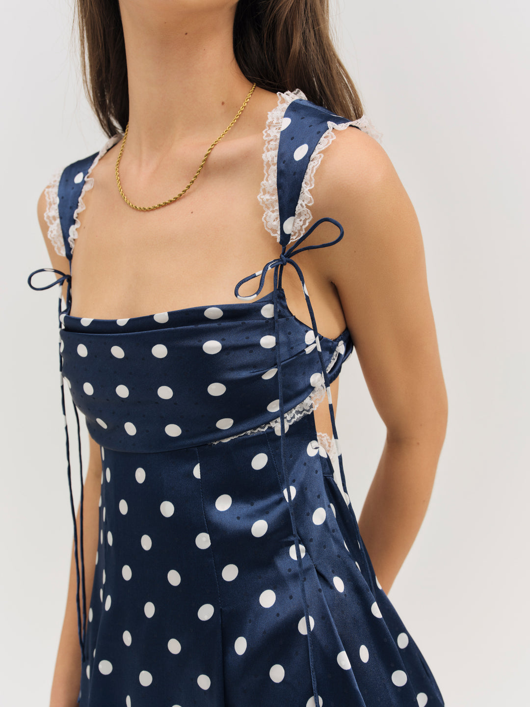 Holland Mini Dress Navy