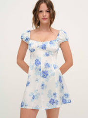 Antonia Mini Dress Blue
