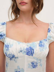 Antonia Mini Dress Blue