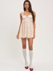 Poppy Mini Dress White