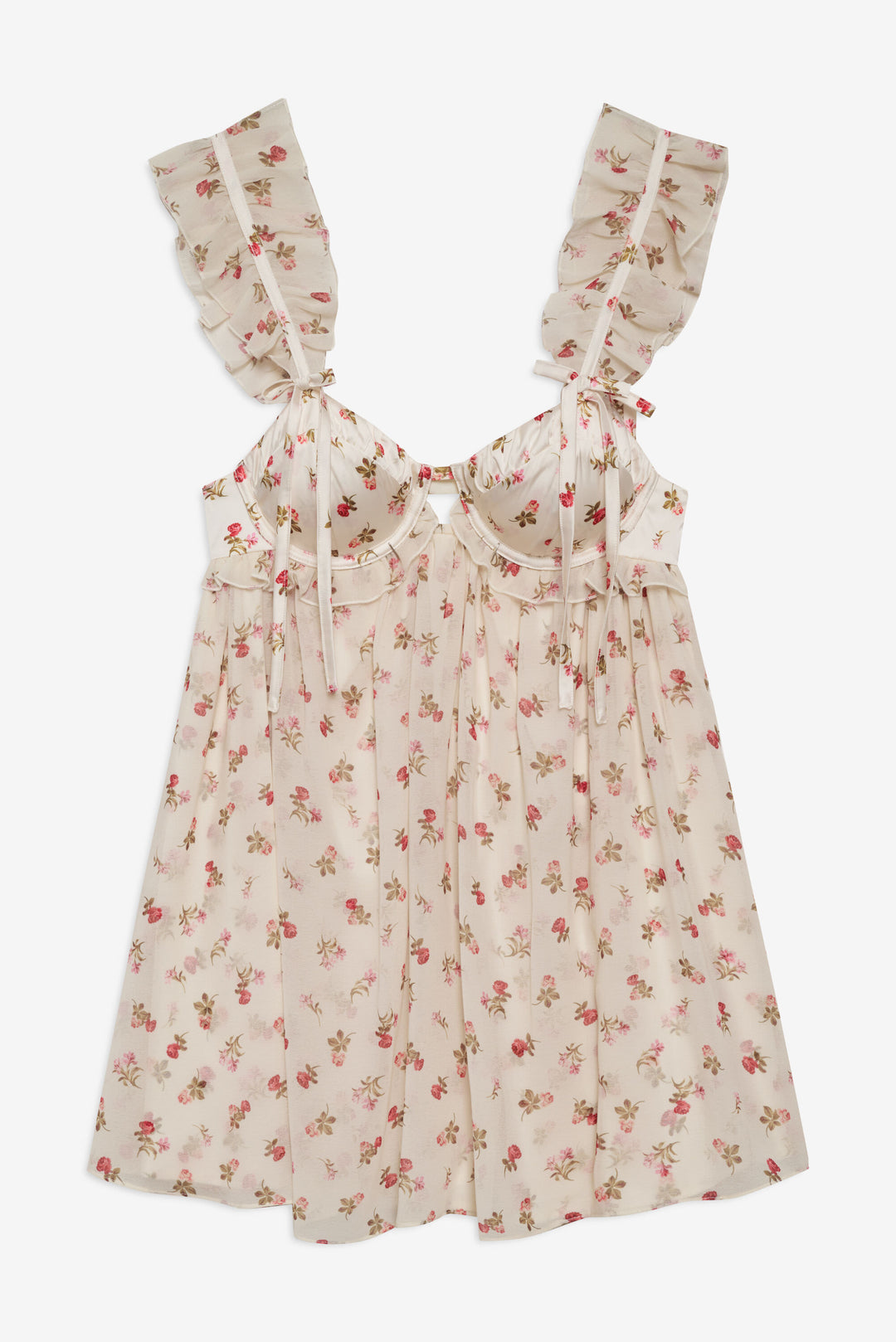 Poppy Mini Dress White