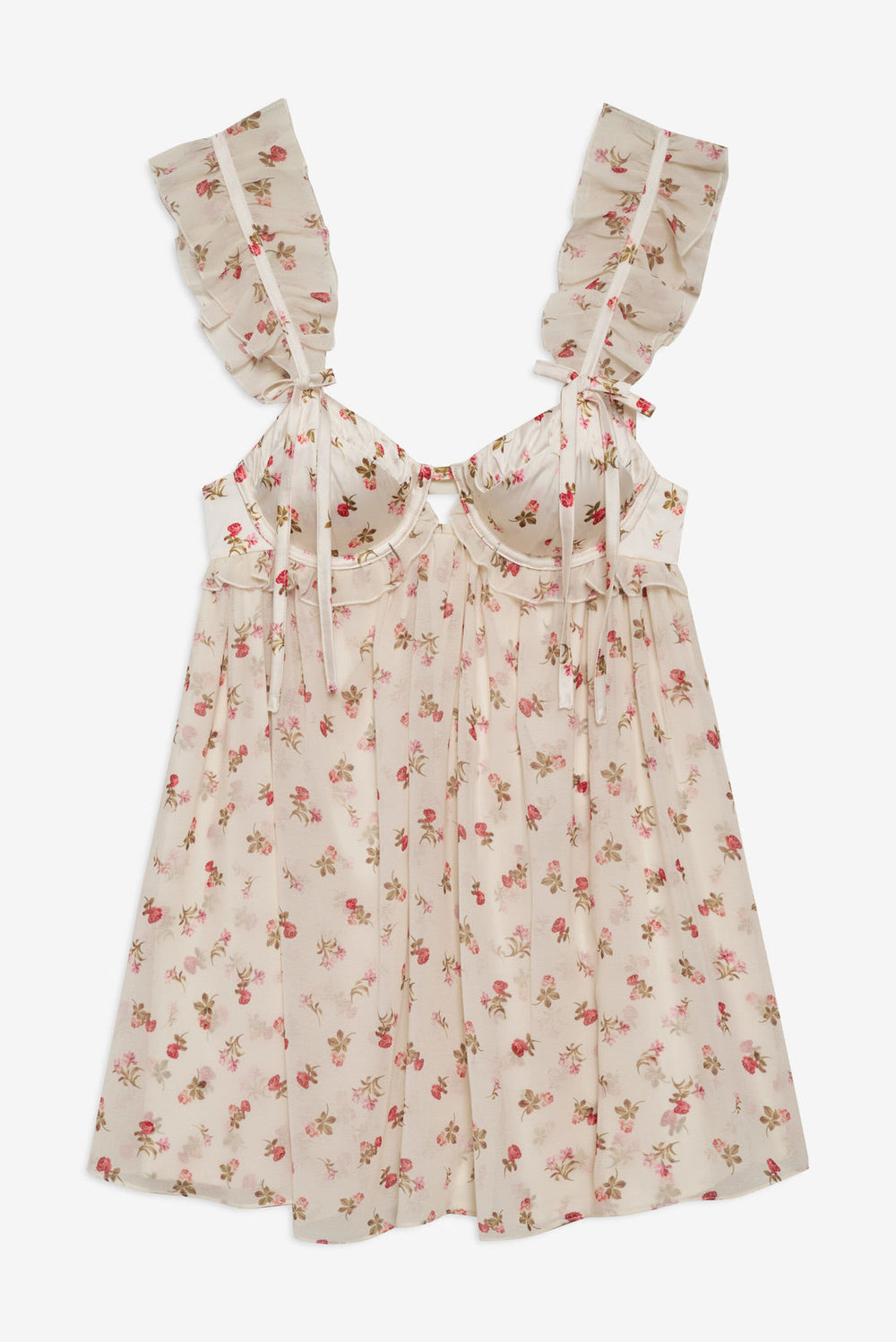 Poppy Mini Dress White