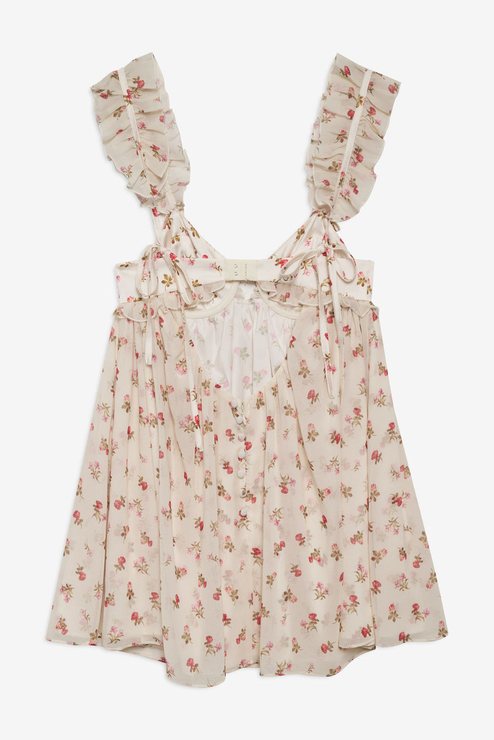 Poppy Mini Dress White