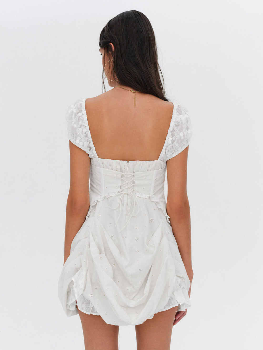 Morgan Mini Dress Bright White