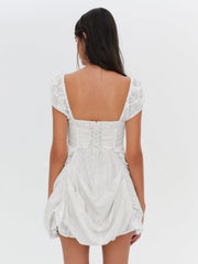 Morgan Mini Dress Bright White