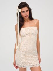 Claire Mini Dress Cream