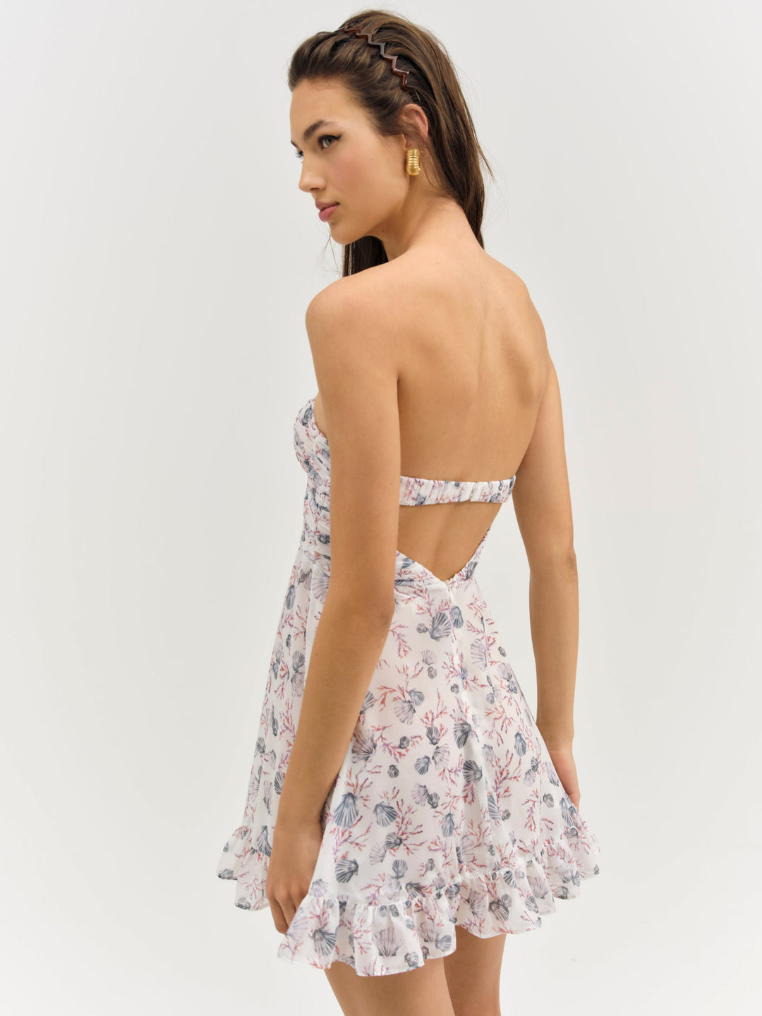 Teagan Mini Dress White