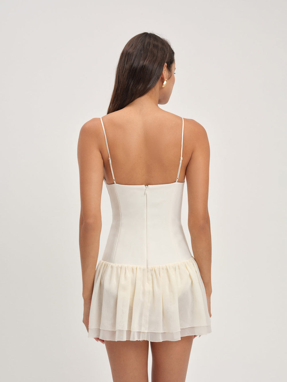 Josie Micro Mini Dress Cream