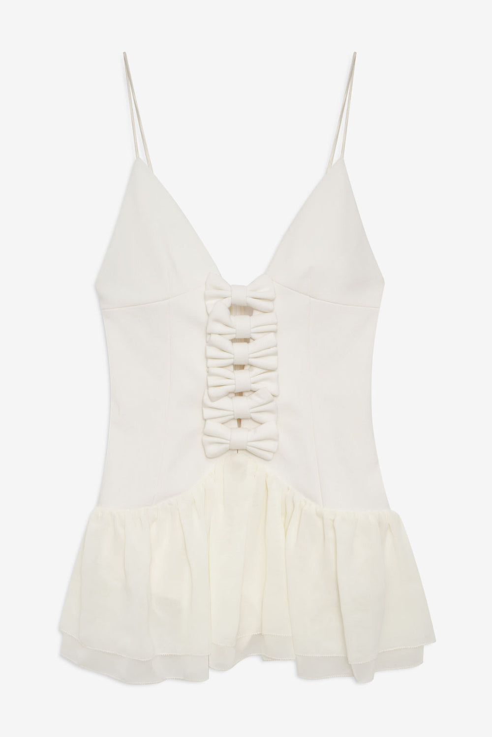 Josie Micro Mini Dress Cream