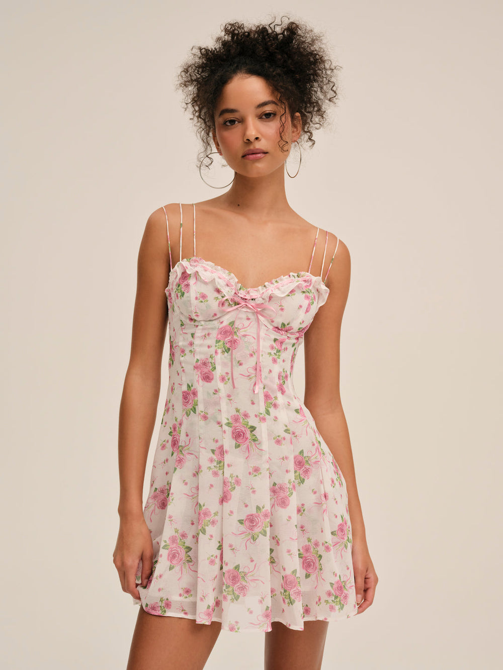 Kate Mini Dress Pink
