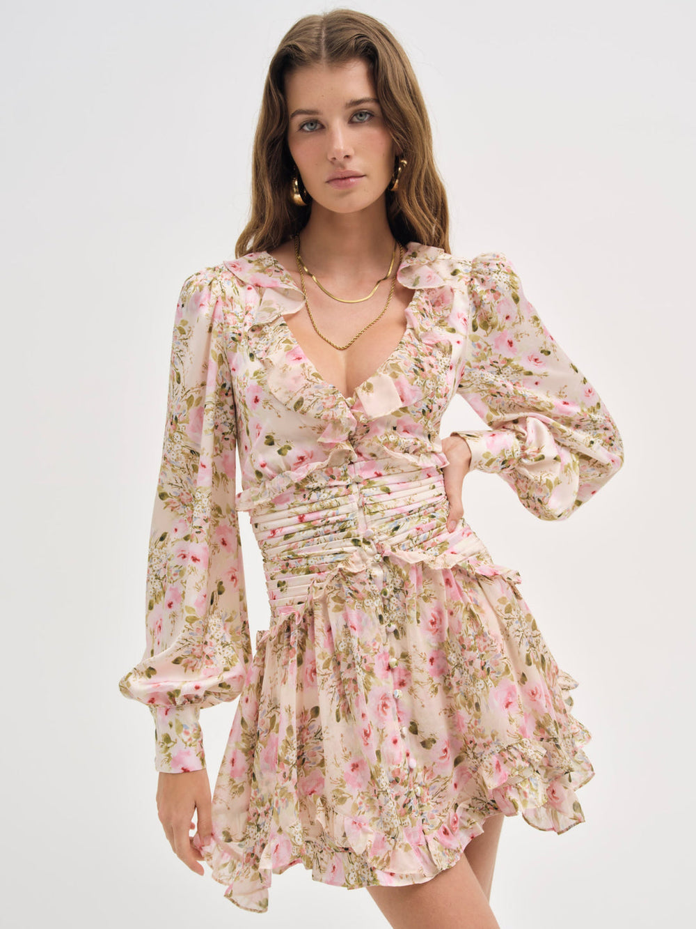 Jayleen Mini Dress Light Pink