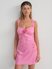 Claudia Mini Dress Pink