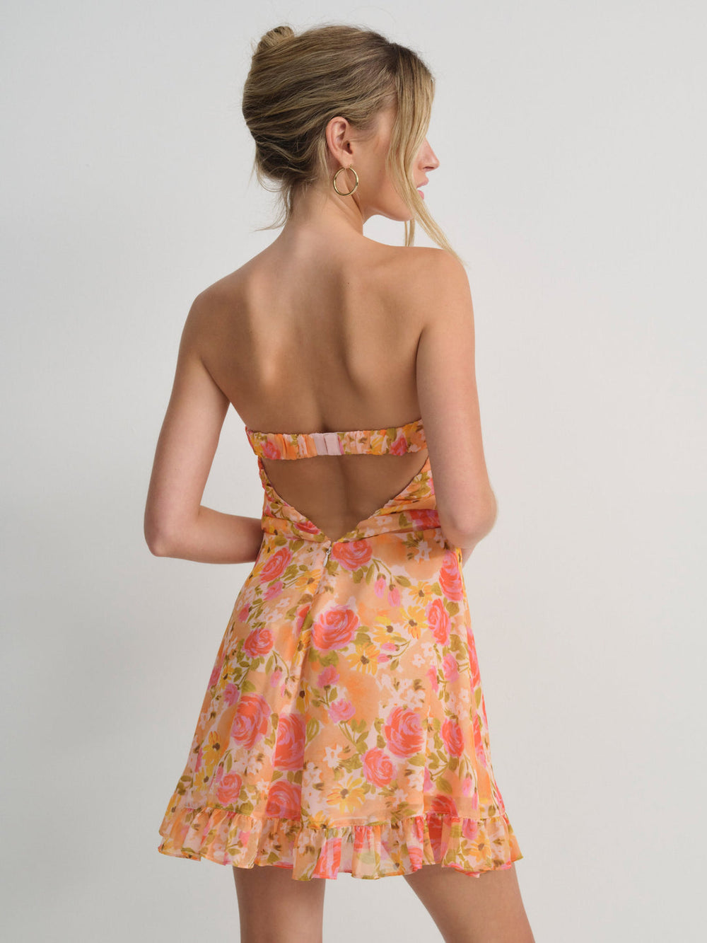 Teagan Mini Dress Yellow