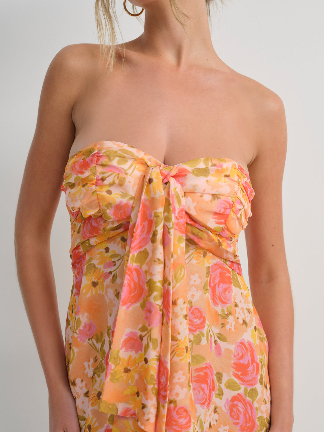 Teagan Mini Dress Yellow