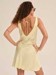 Sunrise Mini Dress Yellow
