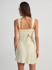 Claudia Mini Dress Yellow