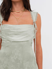 Holland Mini Dress Green