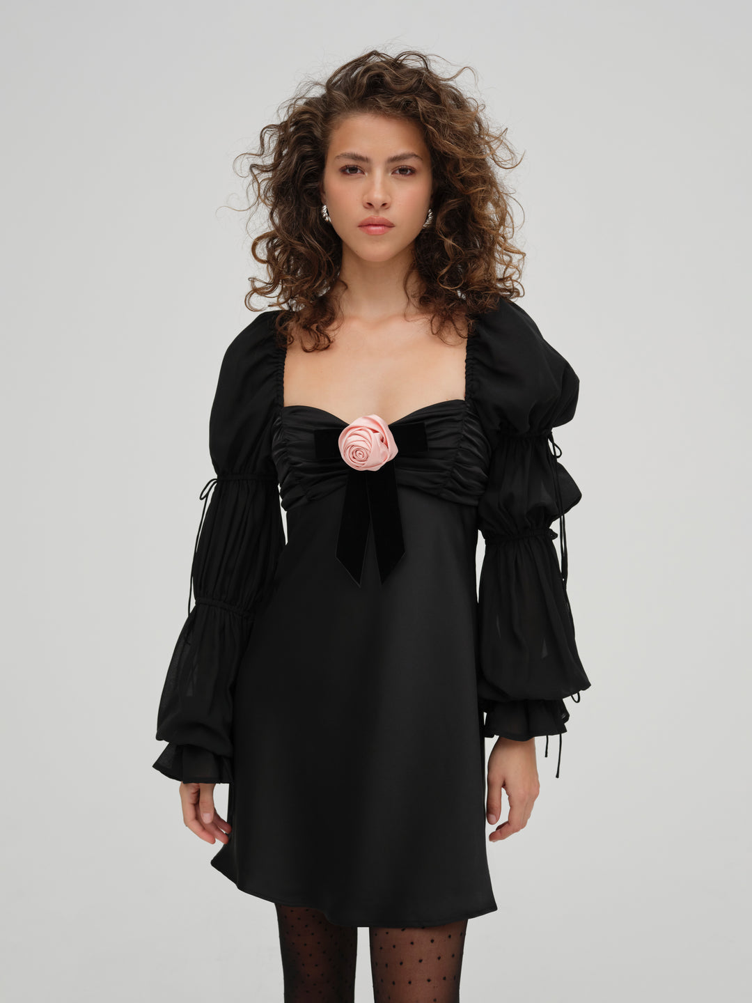 Jillian Mini Dress Black