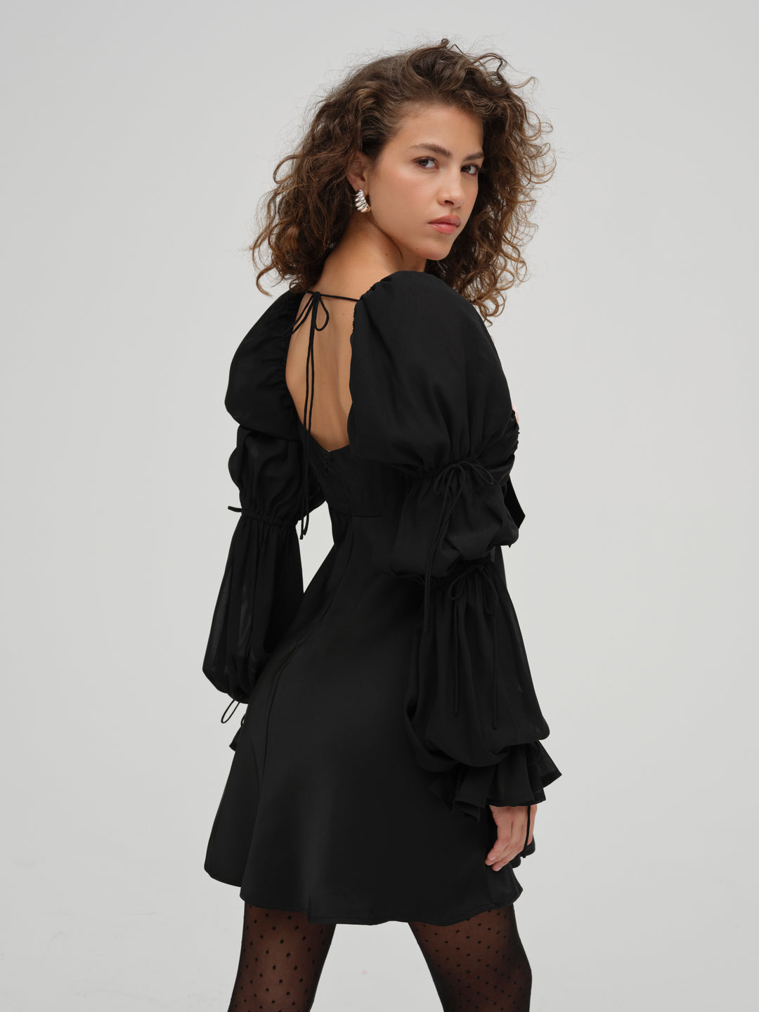 Jillian Mini Dress Black