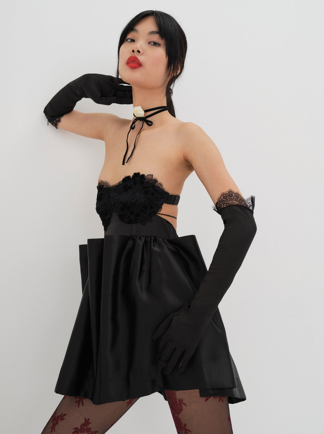 Virginia Mini Dress Black